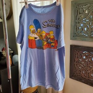 The Simpsons light Blue size small Tee